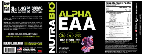 Alpha EAA 30 Servings - Image 8