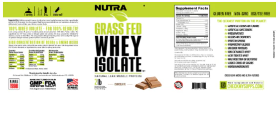 Grass Fed Whey Protein Isolate - Image 4