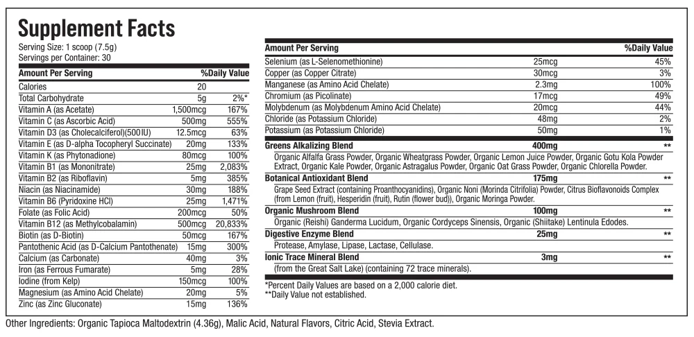 NU-TEK Nutrition SUPER MULTI+ - Image 3