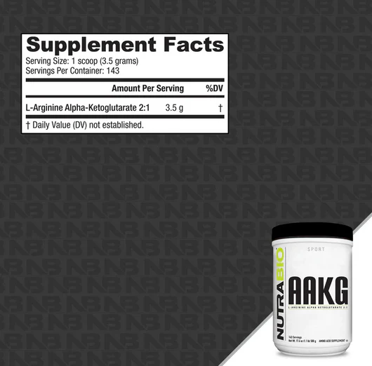 NutraBio AAKG - Image 2