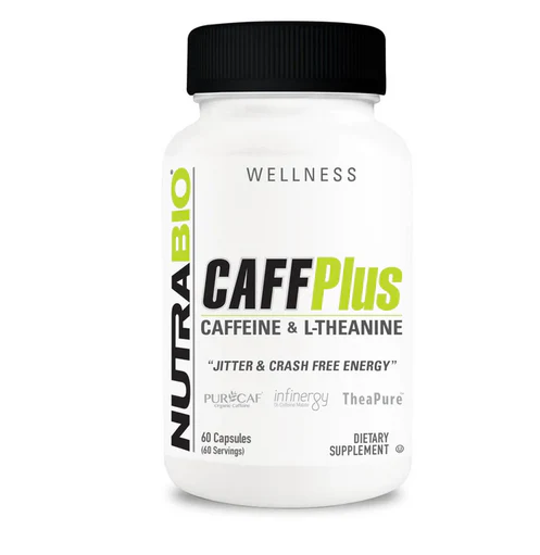 NutraBio CaffPlus 60ct