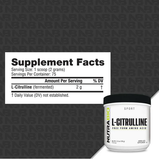 Nutrabio L-Citrulline - Image 2