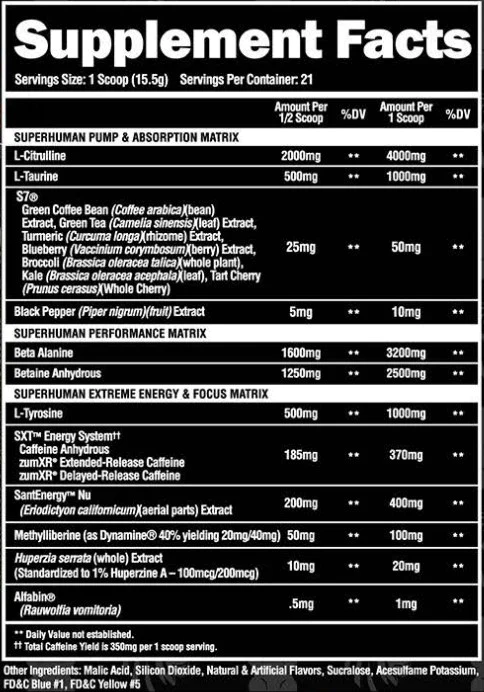 Superhuman® Extreme Pre - Image 4